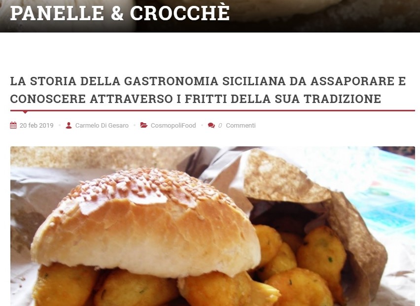 Panelle e crocchè