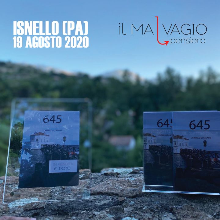 Presentazione del libro 645 a Isnello (Pa)