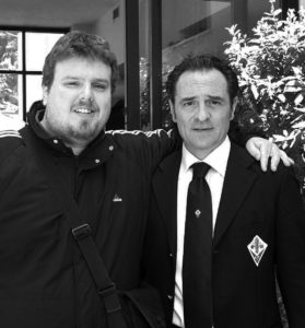 Io con Mr. Prandelli